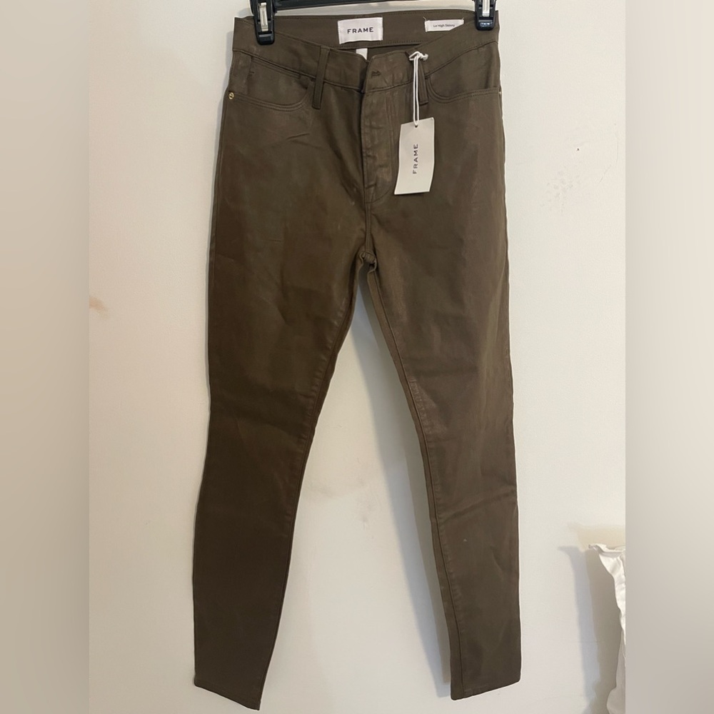 FRAME olive Pants